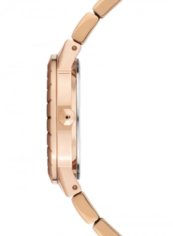 Women's Stainless Steel Analog Wrist Watch P 16039BSR-32M