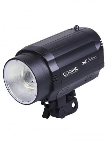 Photo Studio Strobe Flash Light And Softbox Lighting Kit Black