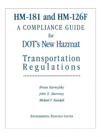 Hm-181 And Hm-126F Paperback