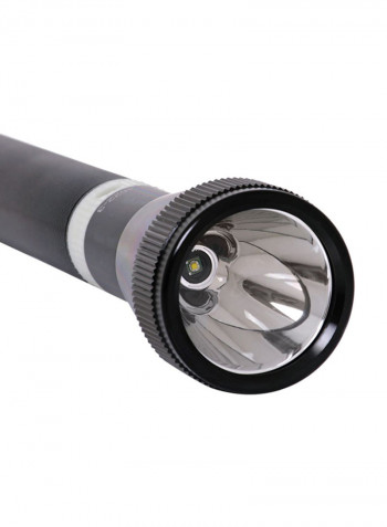 Set Of 3 Rechargeable LED Flashlight Black 7x30centimeter