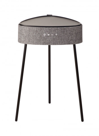 Smart Table Bluetooth Speaker 41.1x41.1x65centimeter Black/Grey