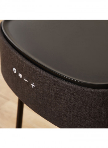 Smart Table Bluetooth Speaker 41.1x41.1x65centimeter Black/Grey