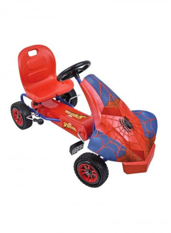 Spiderman Go Cart 110x53x57cm