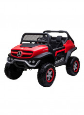 Mercedes Benz 4 X 4 Off-Road Electric ATV Unimog Ride On Car 130 x 85 x 84centimeter