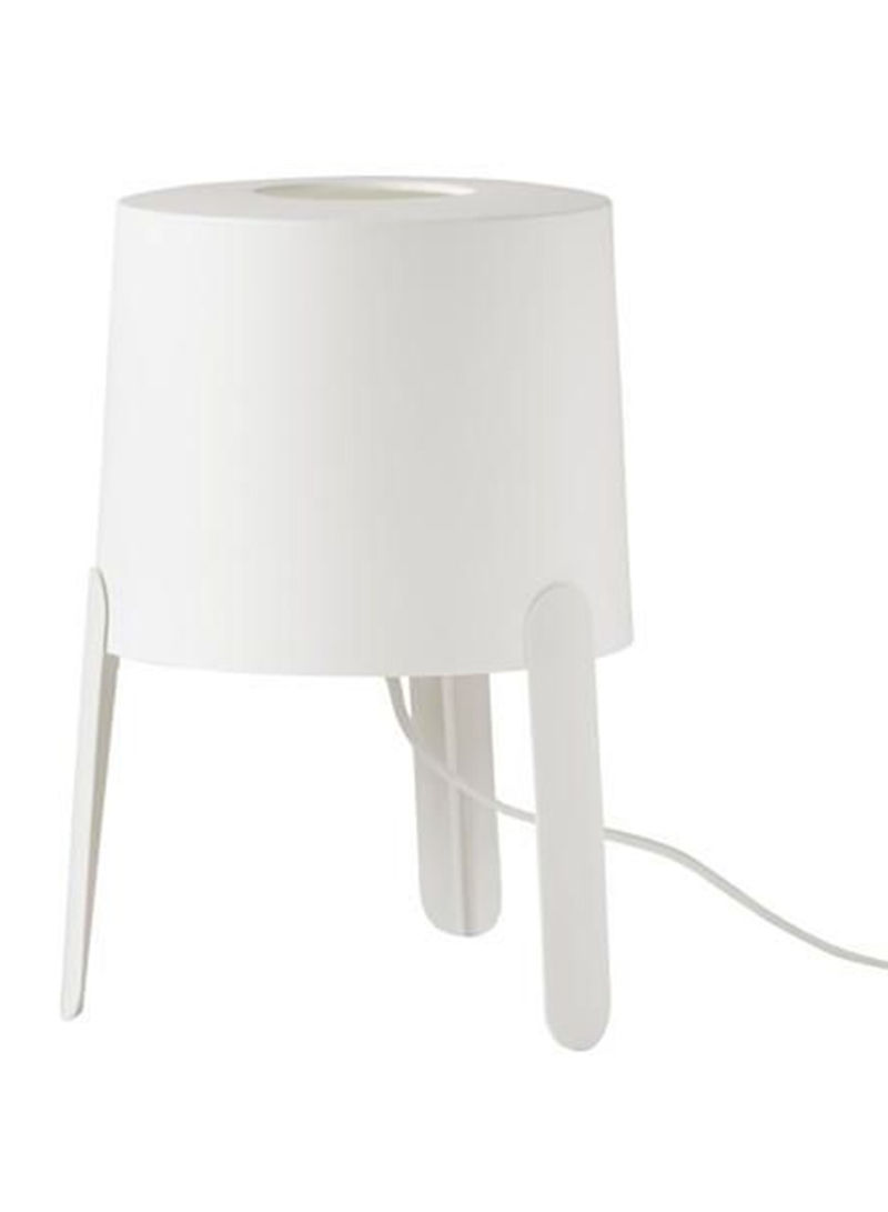 Small Table Lamp White 11x16cm