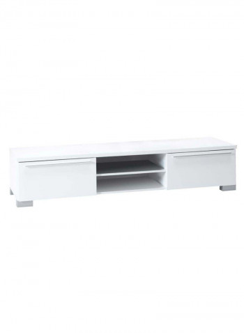 Aakirkeby Television Bench White