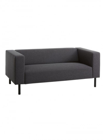 Anthracite Karise Pattern 2.5-Seater Sofa Grey