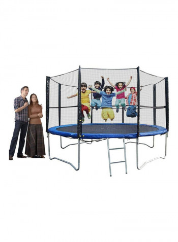 Outdoor Trampoline With Safety Enclosure 14feet