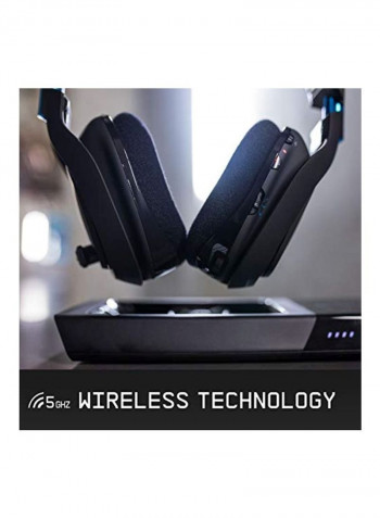 Over-Ear Wireless Gaming Headset Black/Blue