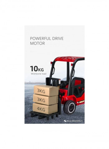 Electric High Simulation Top Forklift With Remote Control 146 x 63 x 29cm