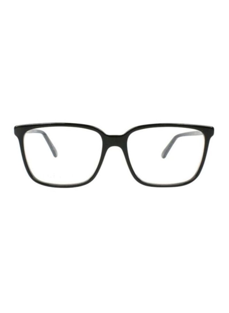 Square Eyeglass Frame - Lens Size: 56 mm