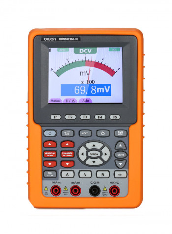 Single Channel Digital Storage Oscilloscope Orange 1.607kg