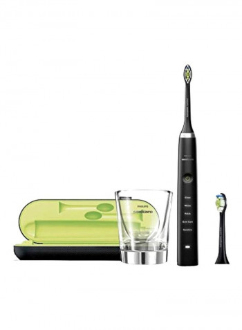 Diamond Clean Sonic Electric Toothbrush Set Black