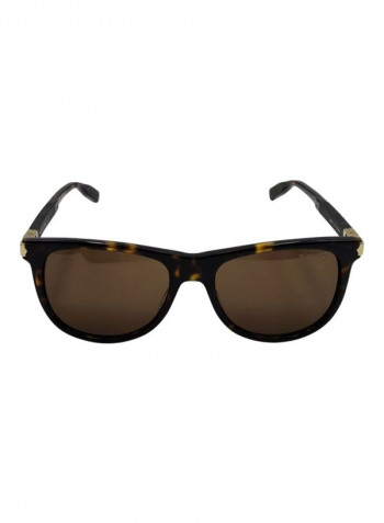 Wayfarer UV Protected Sunglasses - Lens Size: 55 mm للرجال