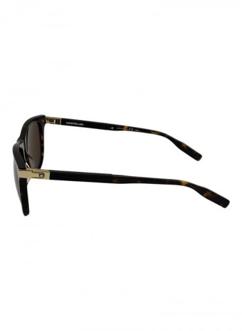 Wayfarer UV Protected Sunglasses - Lens Size: 55 mm للرجال