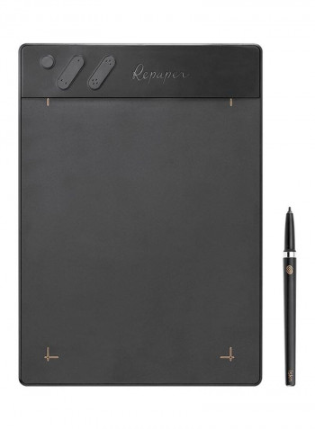 Repaper Pencil And Paper Graphic Tablet With 8192 Pressure Levels Grey