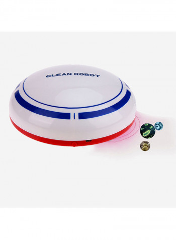 USB Charging Mini Wireless Intelligent Cartoon Sweeping Robot NF0125040001 White/Red/Blue