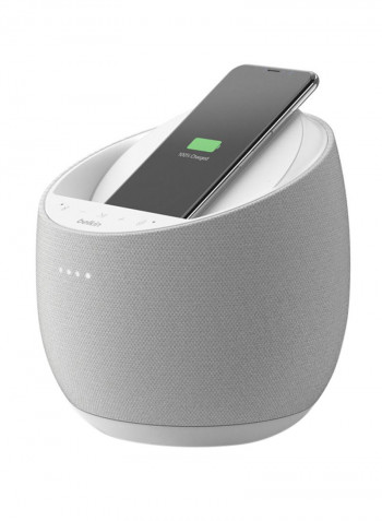SOUNDFORM ELITE Hi -Fi Smart Speaker + Wireless Charger 10W White