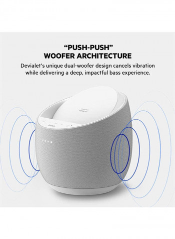 SOUNDFORM ELITE Hi -Fi Smart Speaker + Wireless Charger 10W White