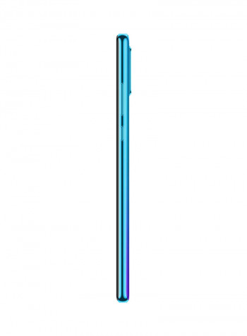 P30 Lite Dual SIM Peacock Blue 4GB RAM 128GB 4G LTE With Sports Bluetooth