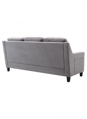 Cooper 3-Seater Sofa Grey 88.5x195cm
