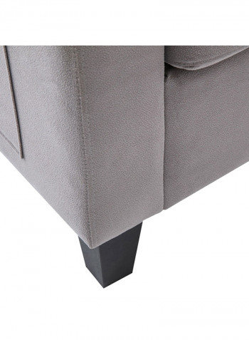 Cooper 3-Seater Sofa Grey 88.5x195cm