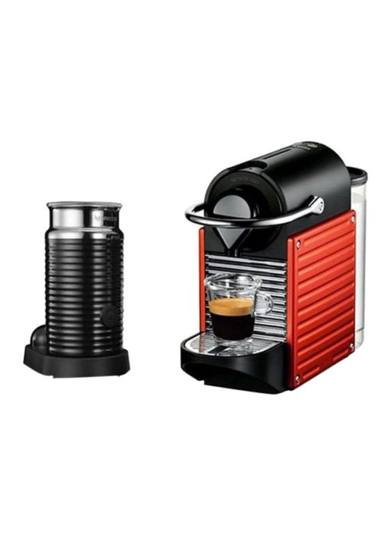 Pixie Bundle Coffee Machine C60BU-RE Red
