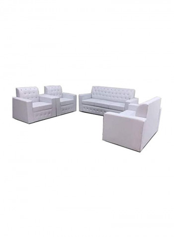 7-Seater MAB Sectional Sofa Set White