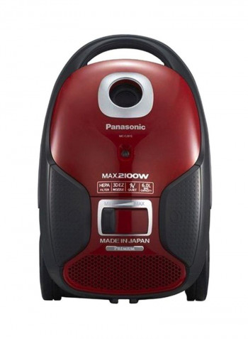 Vacuum Cleaner 2100 Watt  Dust Bag 6 l 2100 W MC-CJ915R Red/Black