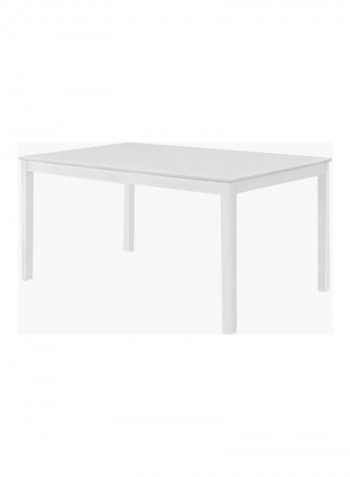 Boston 6-Seater Dining Set White/Grey