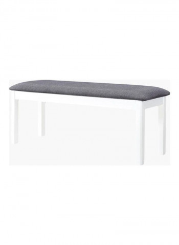 Boston 6-Seater Dining Set White/Grey