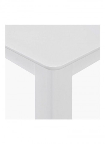 Boston 6-Seater Dining Set White/Grey