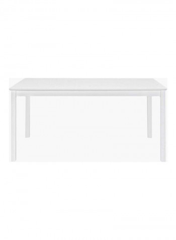 Boston 6-Seater Dining Set White/Grey
