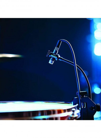Miniature Cardioid Condenser Drum Microphone BETA 98AD/C Black