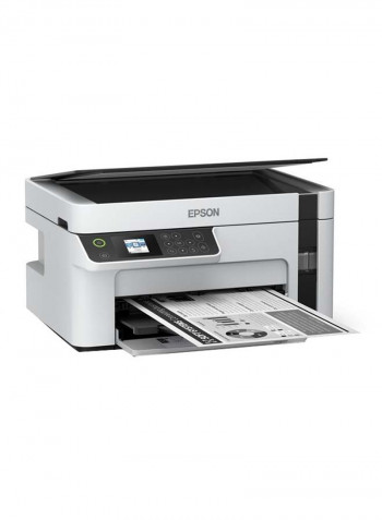 Monochrome Ink Tank Printer 37.5 x 31.8 x 20cm White/black