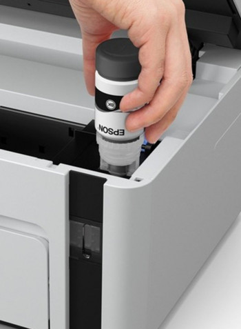 Monochrome Ink Tank Printer 37.5 x 31.8 x 20cm White/black