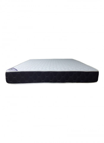 Pocketed Spring Mattress White/Black 200x200x28cm