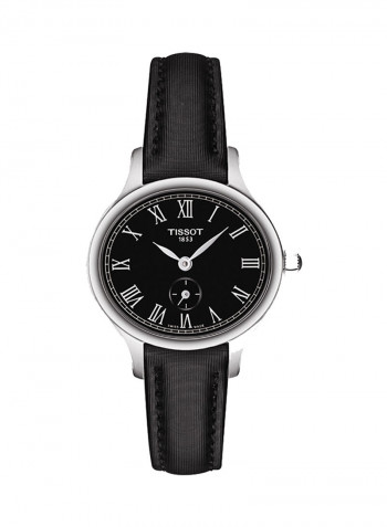 Women's Fabric Analog Wrist Watch T103.110.17.053.00
