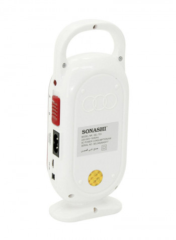 Rechargeable LED Lantern White 5x7centimeter