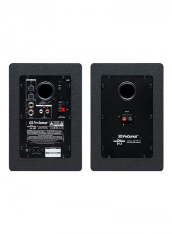 2-Piece Eris E4.5 Studio Monitors Bluetooth Speakers 4.5BT Black