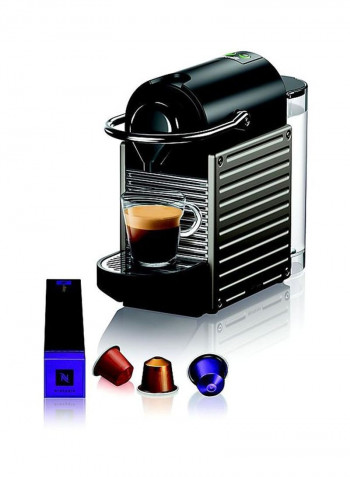 Nespresso Pixie Bundle 0.7 l BEC400XB Silver/Black