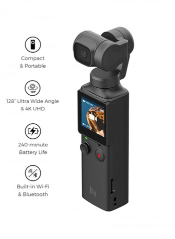 4K Palm Pocket Gimbal Camera