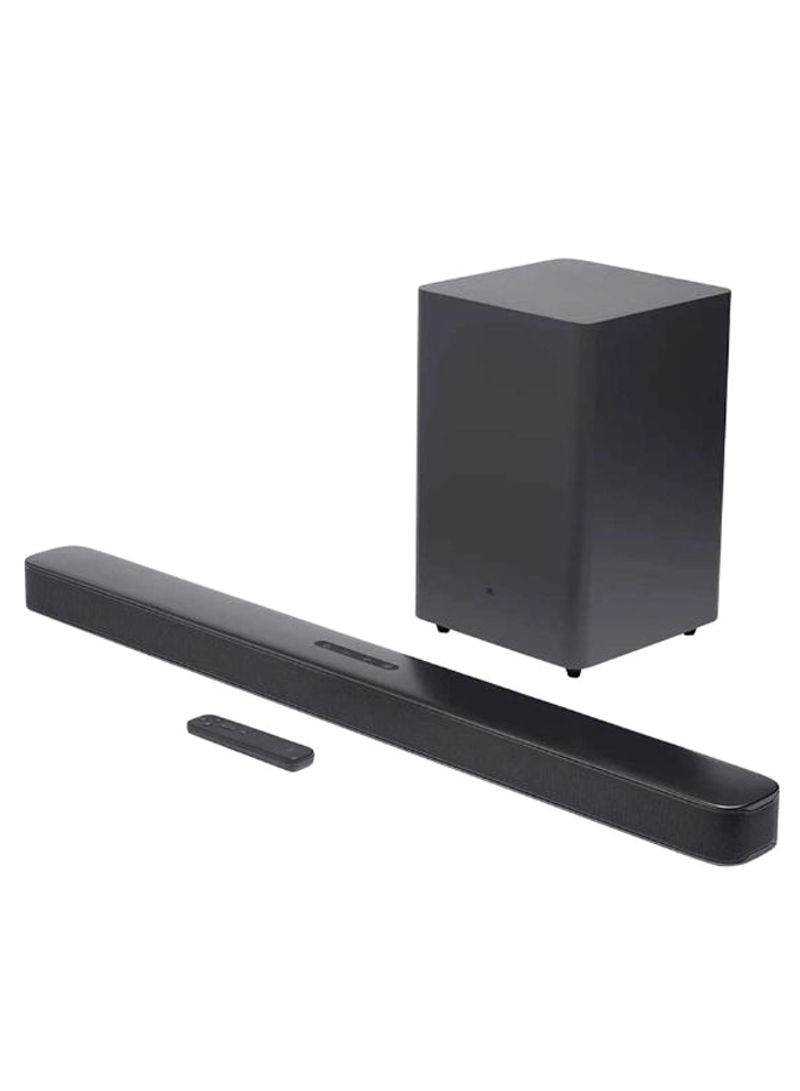 Deep Bass Wireless Soundbar Speaker With Remote Black
