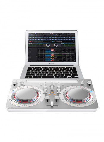 Compact DJ Software Controller DDJ-Wego 4 DDJ-Wego 4 White White