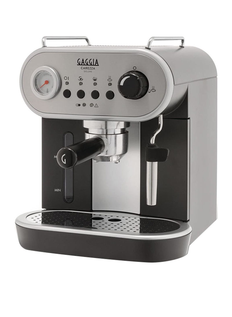 Carezza Deluxe Manual Espresso Machine 1.4L 1900W RI8525/08 Black/Silver