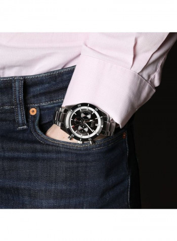 Men's Santiago Black Dial Watch