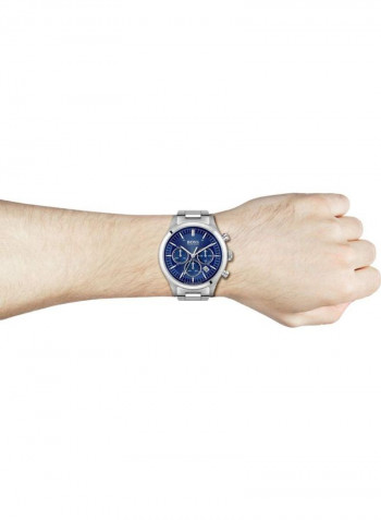 Men's Metronome Blue Dial Watch