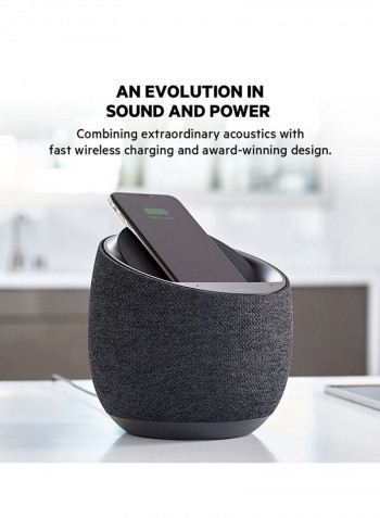 SOUNDFORM ELITE Hi-Fi Smart Speaker + Wireless Charger 10W Black