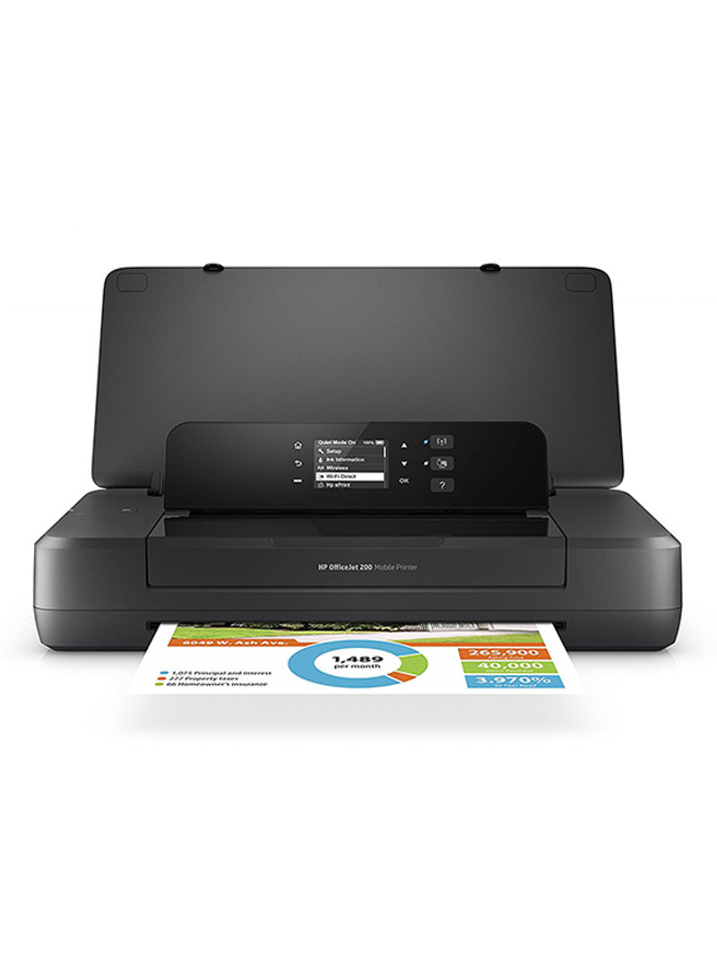 OfficeJet 202 Printer With Wifi Function Black