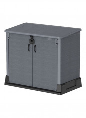 Cedargrain Outdoor Resin Storage Grey 130x74x110cm reviews Cedargrain Outdoor Resin Storage Grey 130x74x110cm